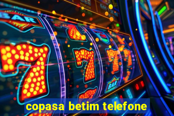 copasa betim telefone